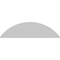Ekena Millwork Segment Arch 3 Spoke Architectural Grade PVC Pediment, 58"W x 15-1/2"H x 2"P PEDPS058X155SEG03 - alternate 4
